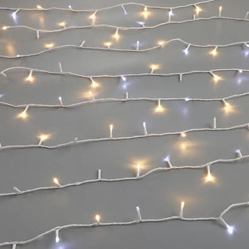 400 Sparkle LED Connectable String Light - White Cable - My Christmas