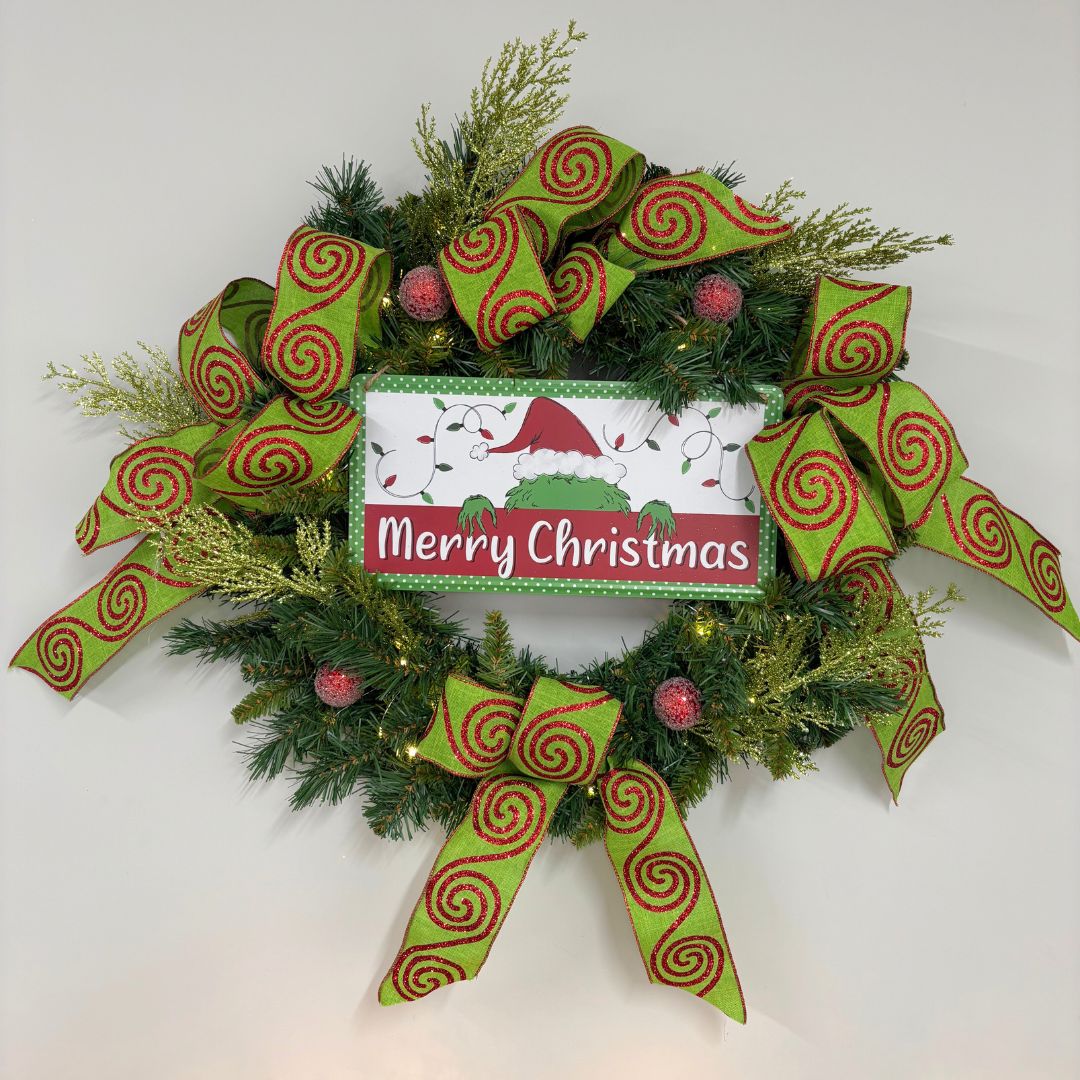 Grinchmas Wreath - My Christmas
