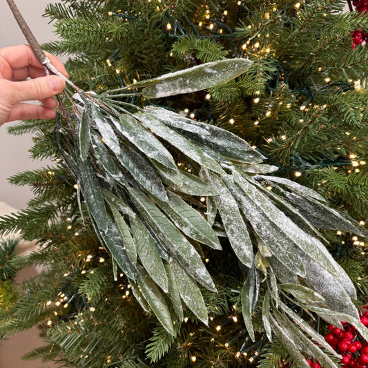 Hanging Laurel Spray - My Christmas