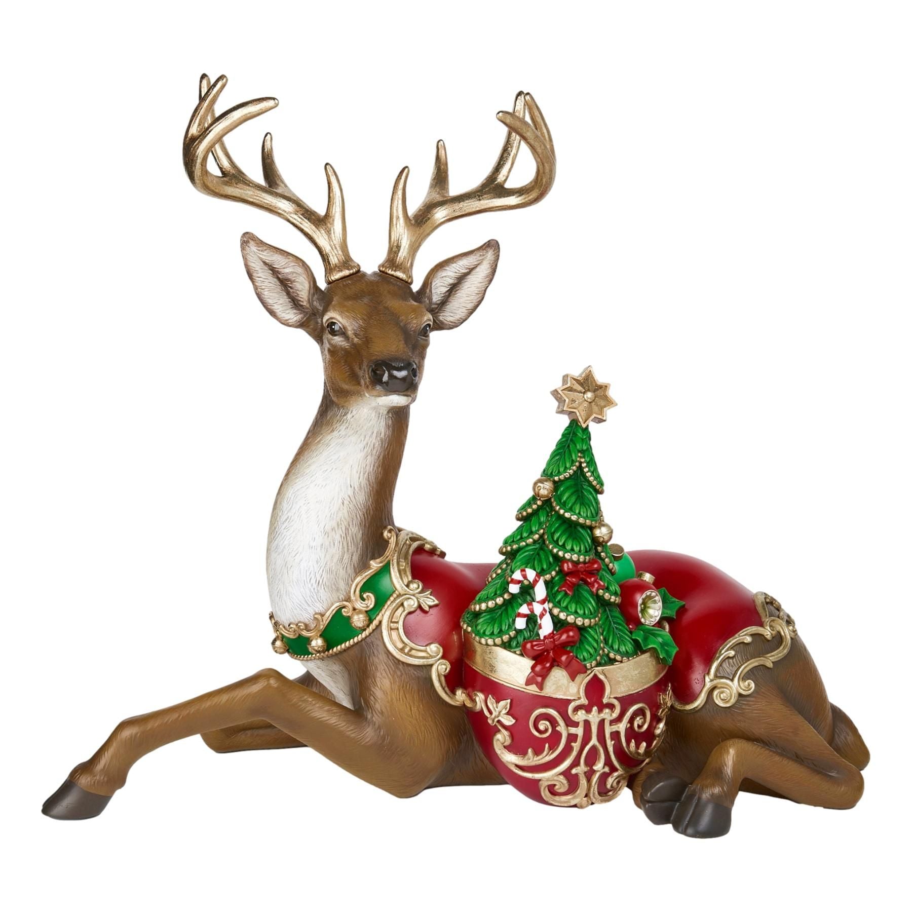 Baroque Sitting Deer - My Christmas