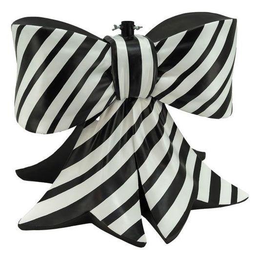 Black and White Bow Tree Stand - My Christmas