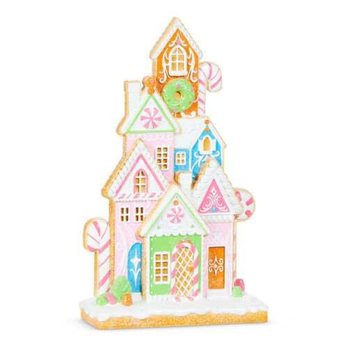 Bright Gingerbread House - My Christmas