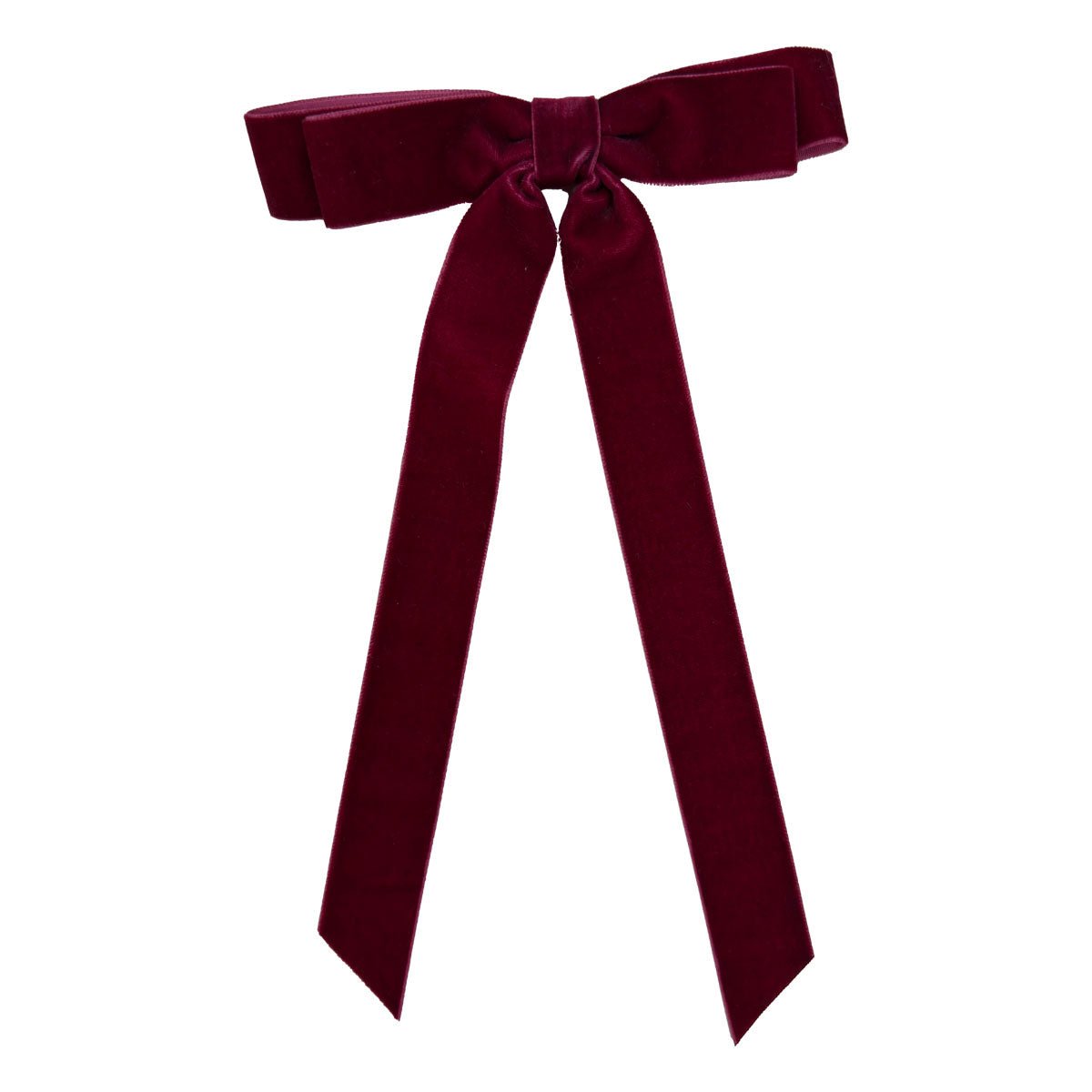 Burgundy Bow - 23cm - My Christmas