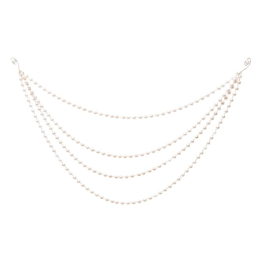 Champagne Beaded Garland - My Christmas