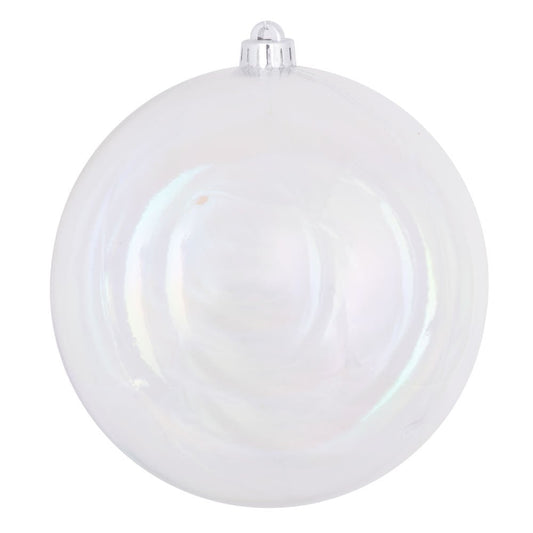 Clear Iridescent Bauble - Various Sizes - My Christmas