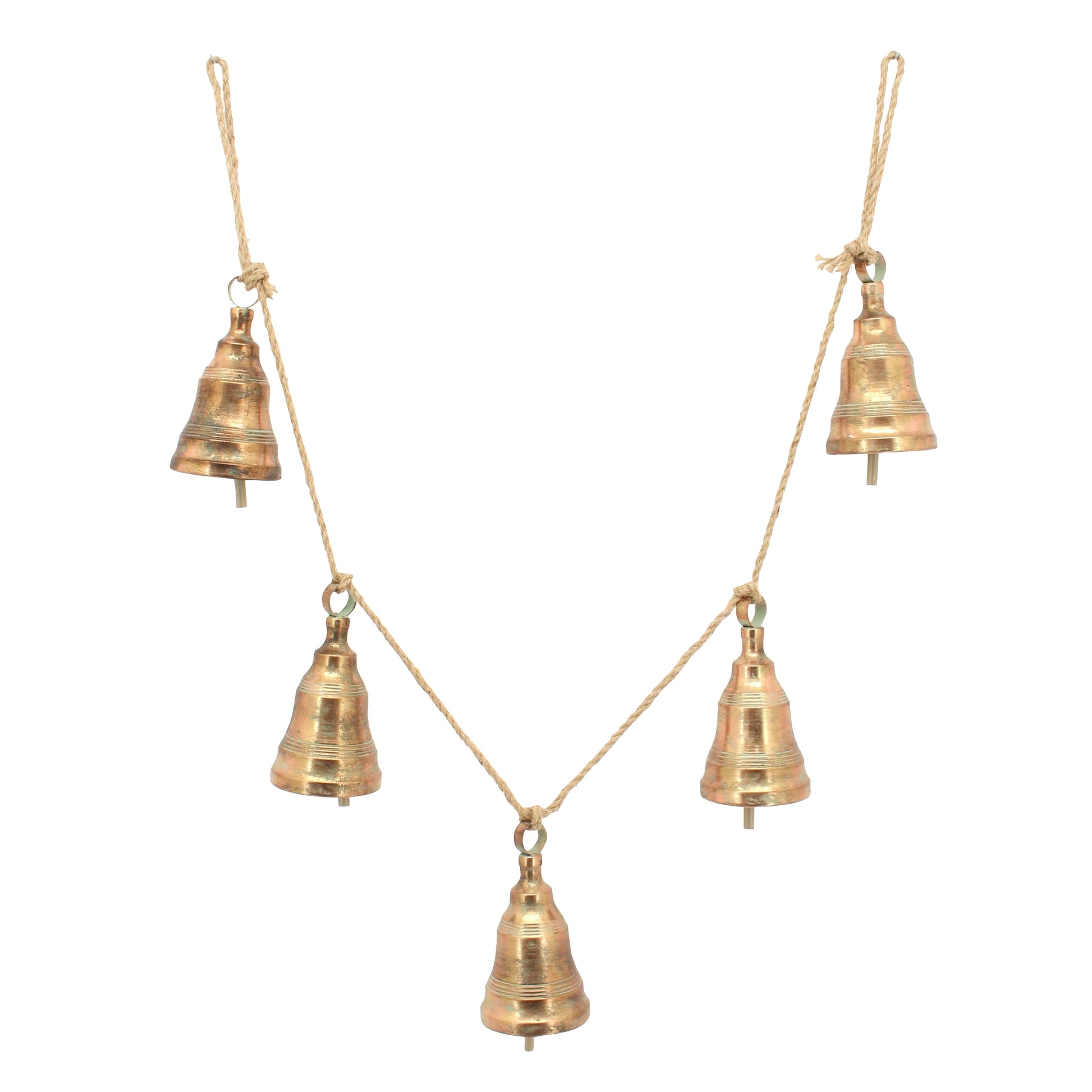 Copper Bell Garland - My Christmas
