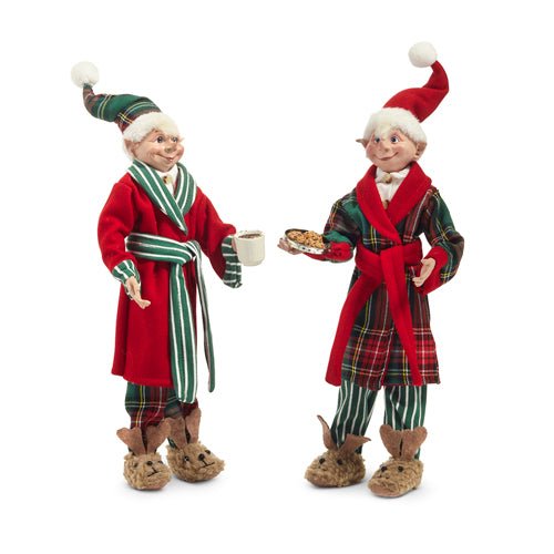 Elf Tartan Robe - My Christmas