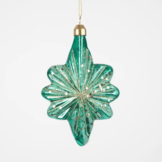 Emerald Majestic Star Ornament - My Christmas