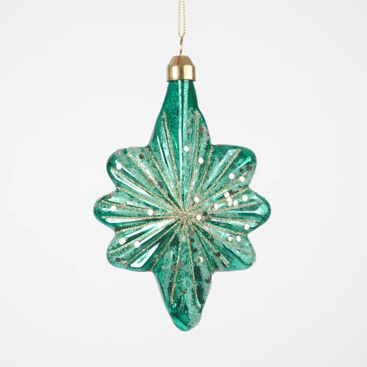 Emerald Majestic Star Ornament - My Christmas