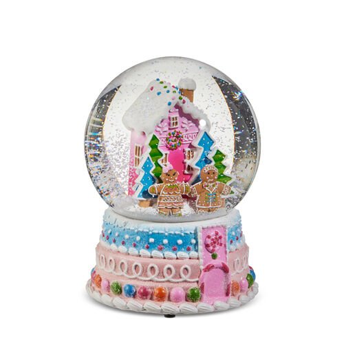 Gingerbread House Water Globe - My Christmas
