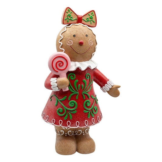 Girl with Lollipop Gingerbread - My Christmas