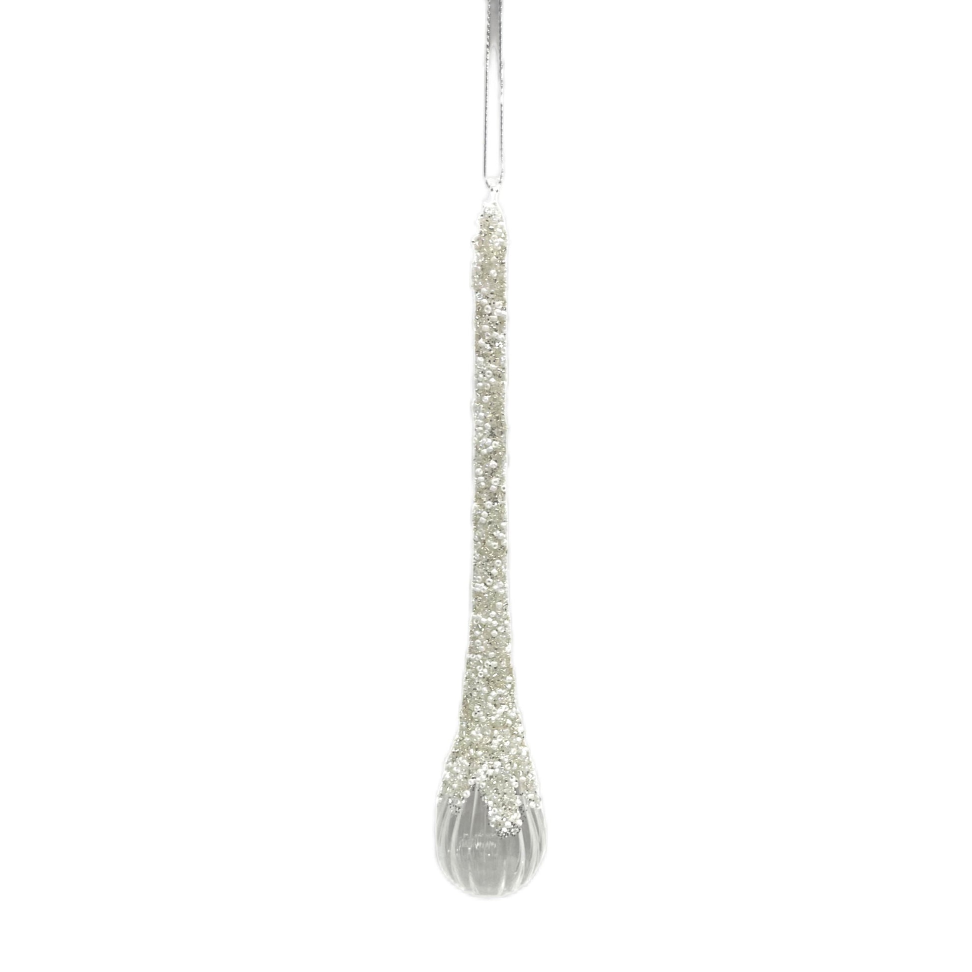 Glass Icicle Ornament - My Christmas