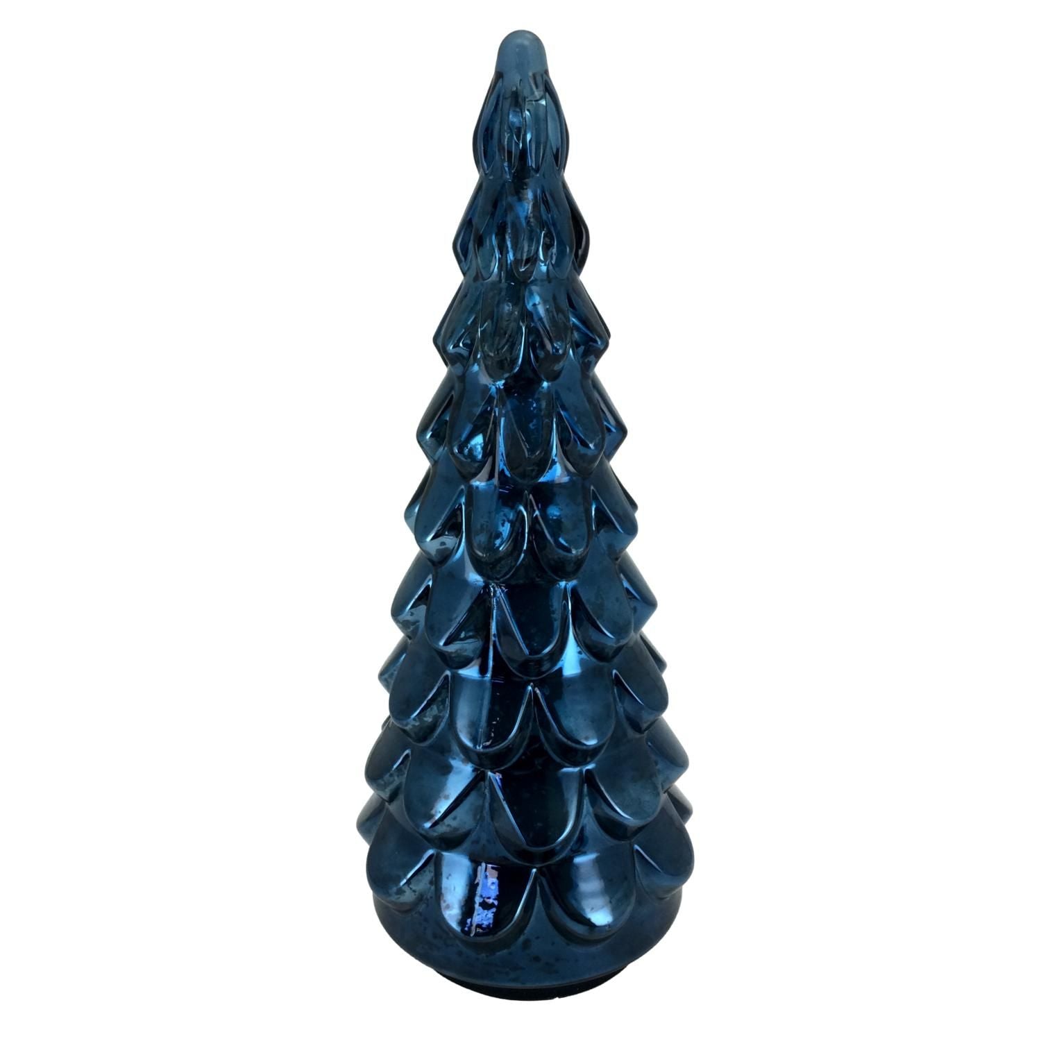 Glass Navy Tree - 55cm - My Christmas