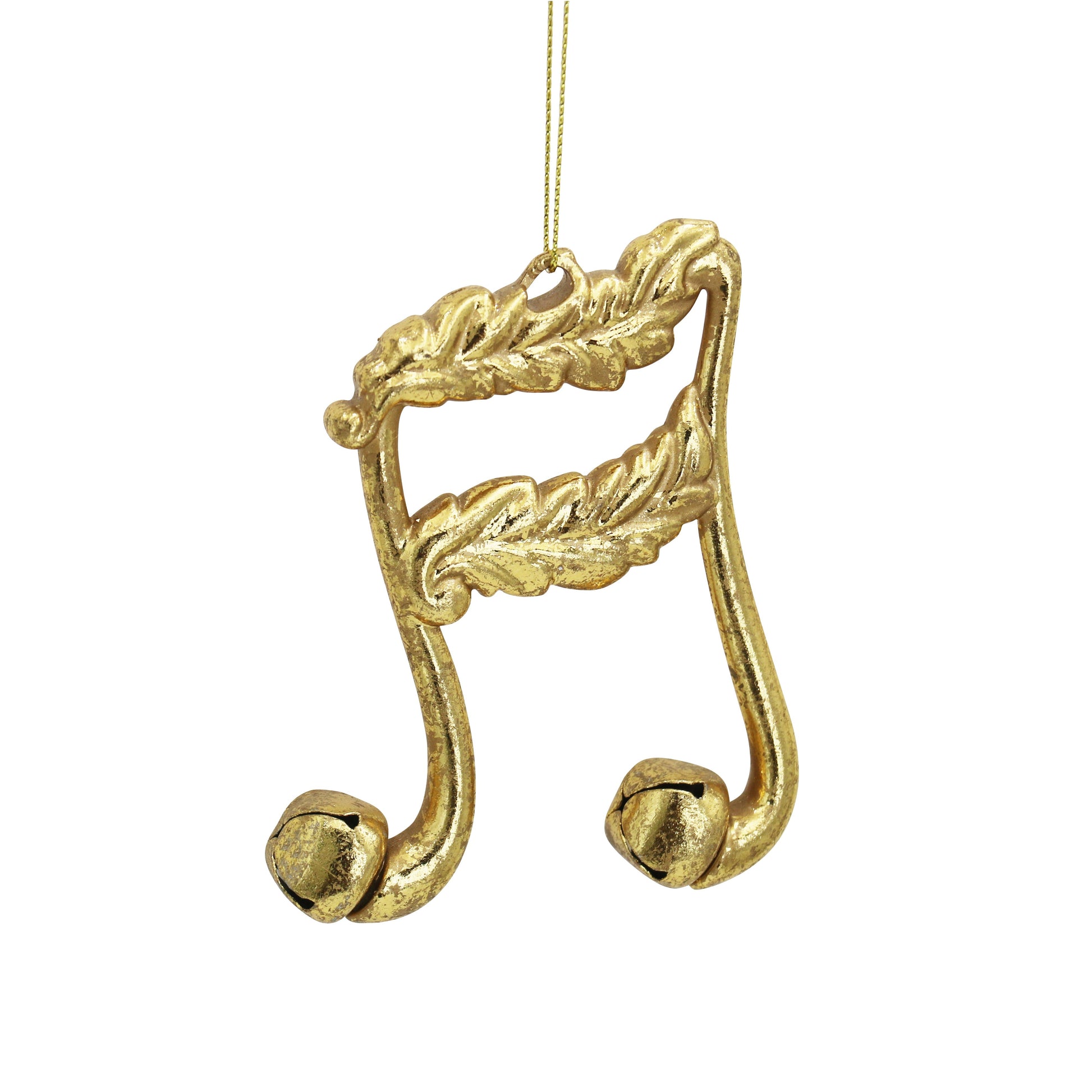 Gold Note Ornament - My Christmas