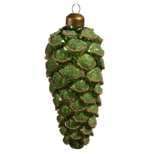 Green Pinecone Ornament - My Christmas