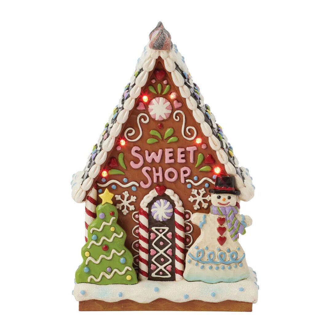 Heartwood Creek - Gingerbread LED Sweet Shop - My Christmas