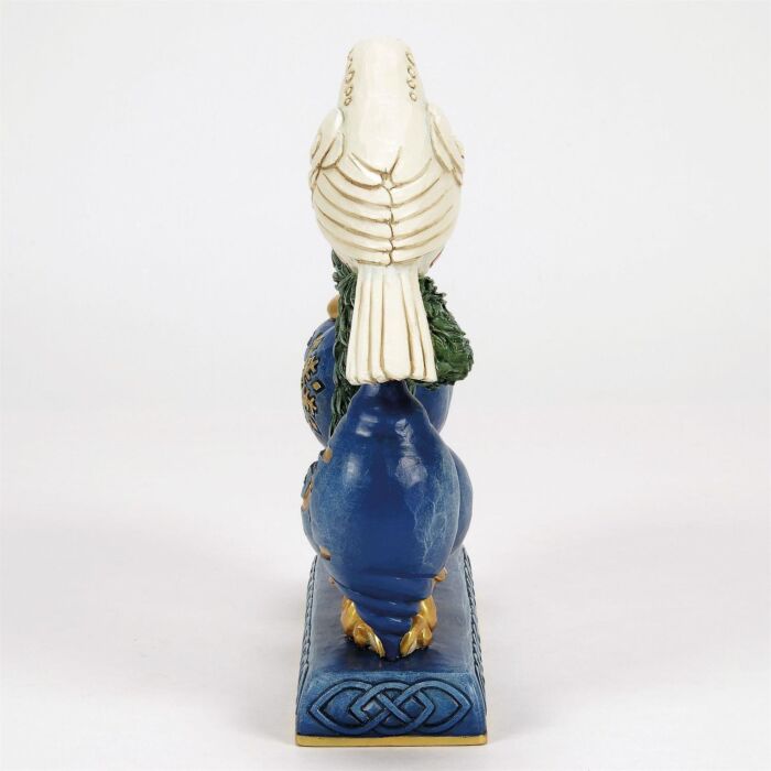 Heartwood Creek - Twilight Blue Gold Hope Sign with Dove - My Christmas