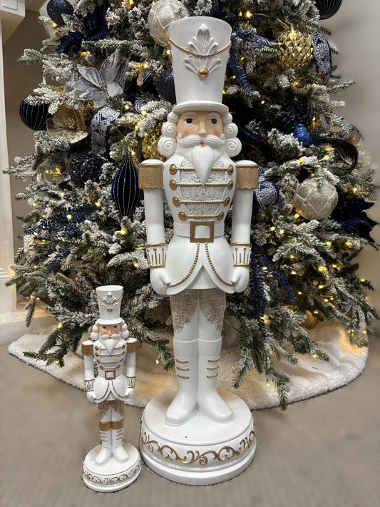 Ivory and Gold Nutcracker - 78cm - My Christmas