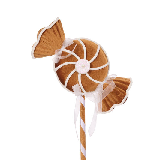 Lace Gingerbread Lolly Pick - Medium - My Christmas