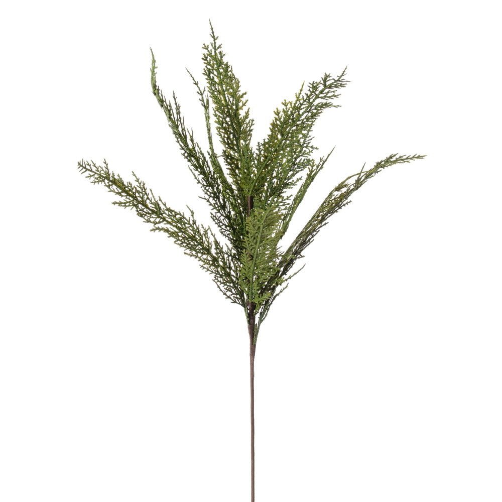 Large Green Cedar Spray - My Christmas