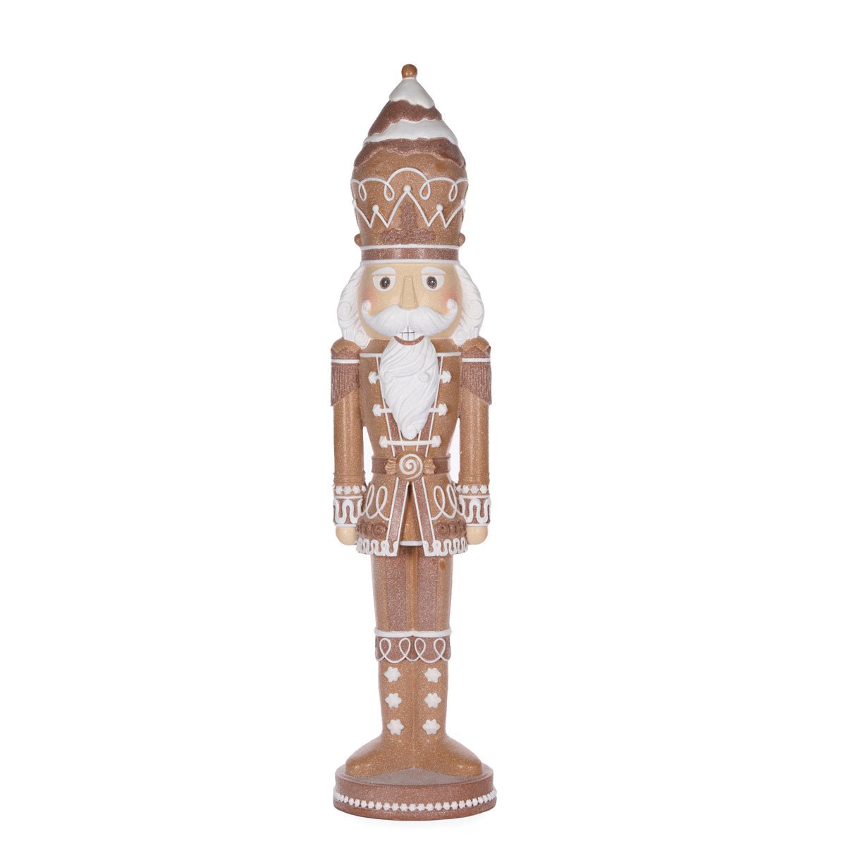 LED Piped Gingerbread Nutcracker - 109cm - My Christmas