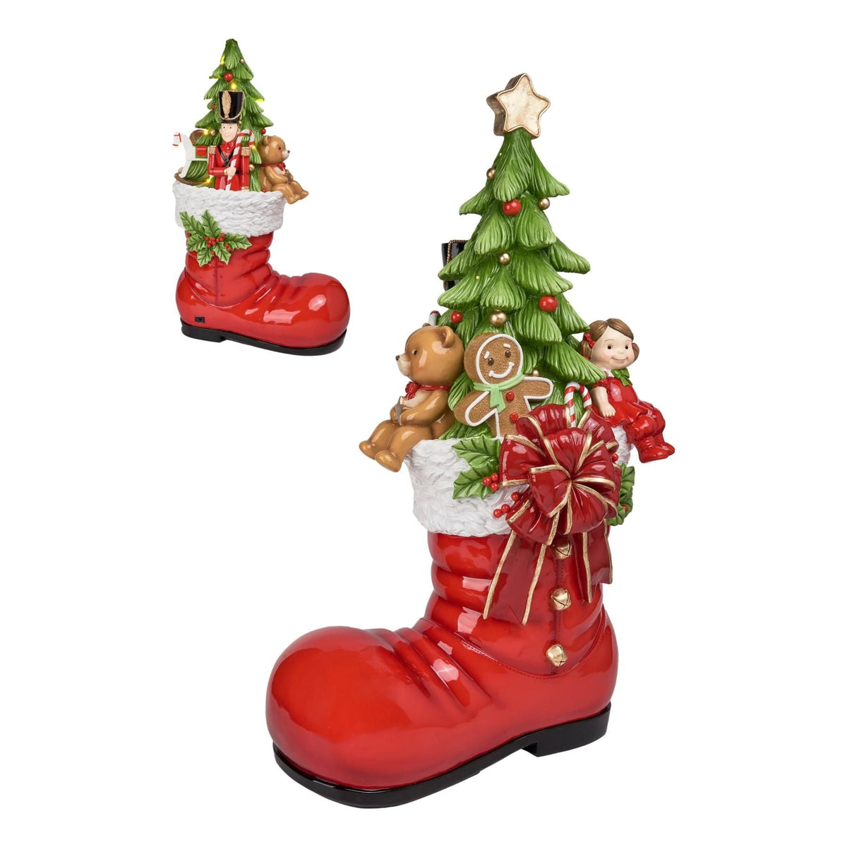 LED Red Santa Toy Boot - My Christmas