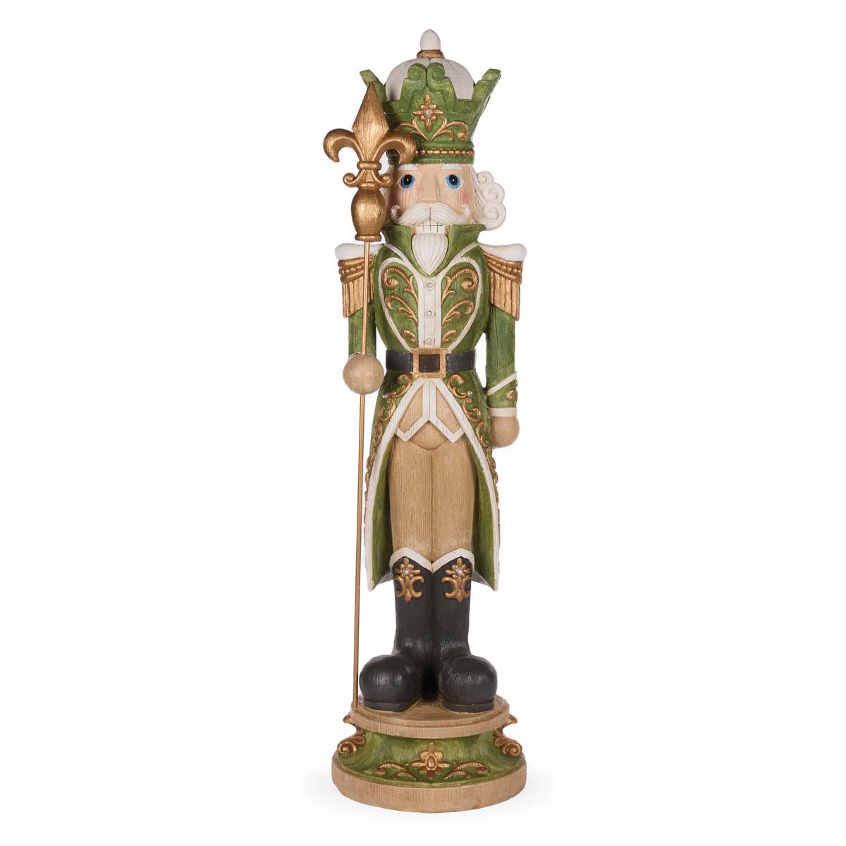 LED Woodgrain Forrest Nutcracker - My Christmas