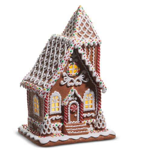 Lighted Sprinkle Gingerbread House - Large - My Christmas