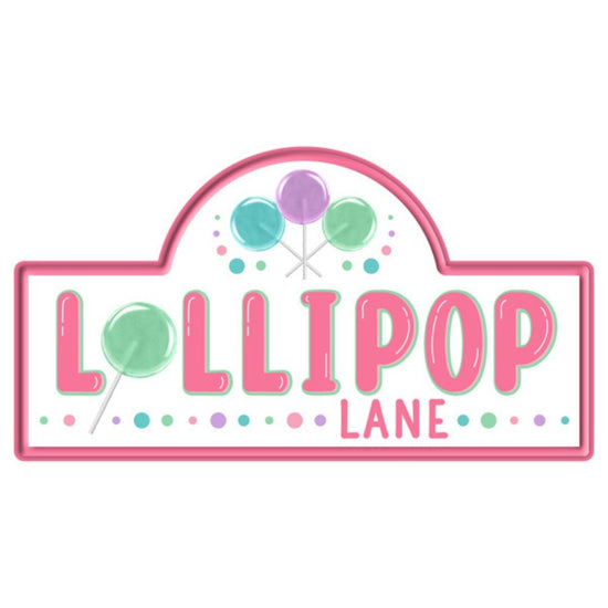 Lollipop Lane Sign - My Christmas