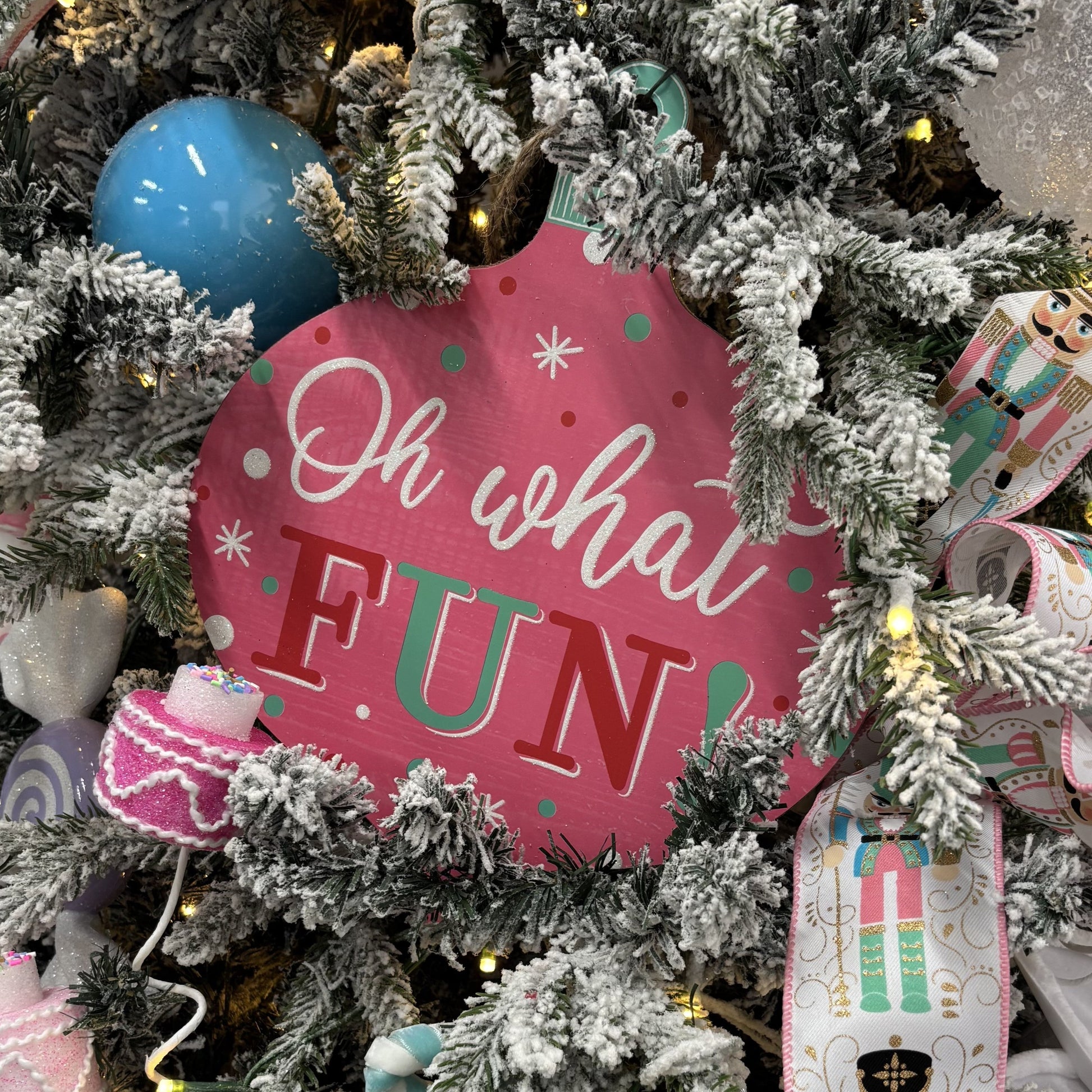 Oh What Fun Sign - My Christmas