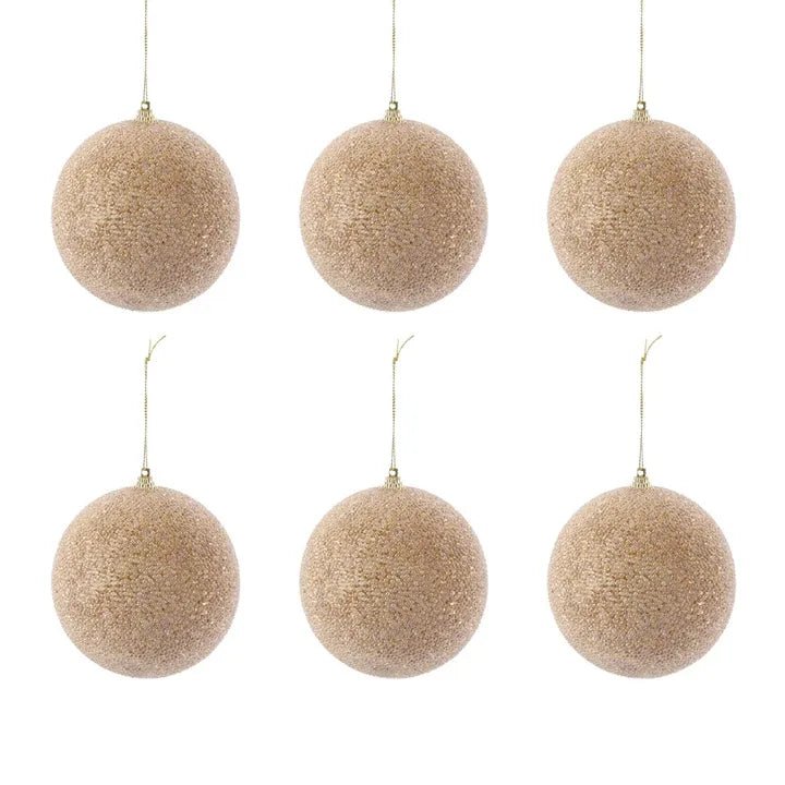 Oyster Ice Bauble - Set of 6 - My Christmas