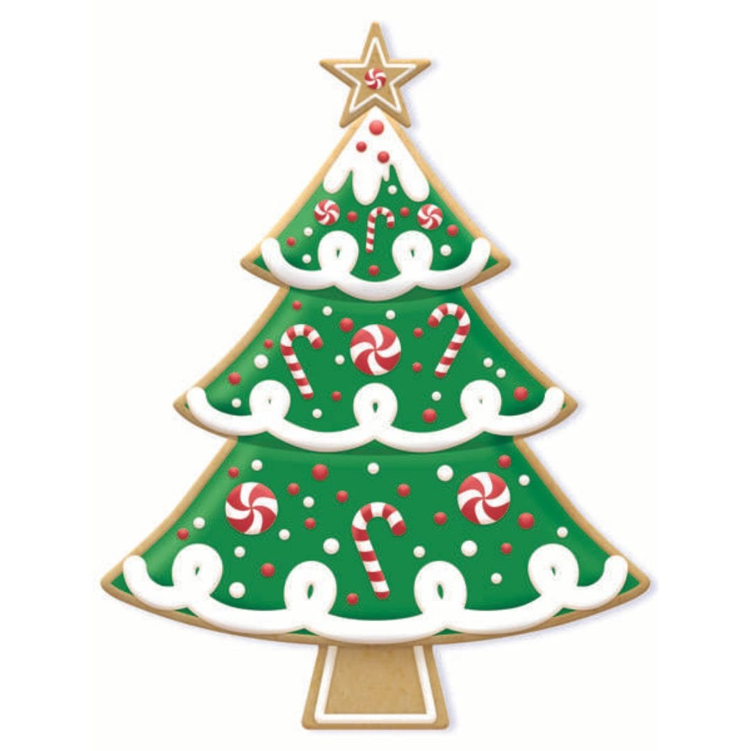 Peppermint Cookie Tree Sign - My Christmas