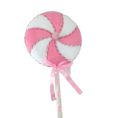 Pink and White Lollipop - My Christmas
