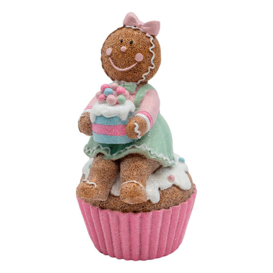 Pink Cupcake Gingerbread - My Christmas