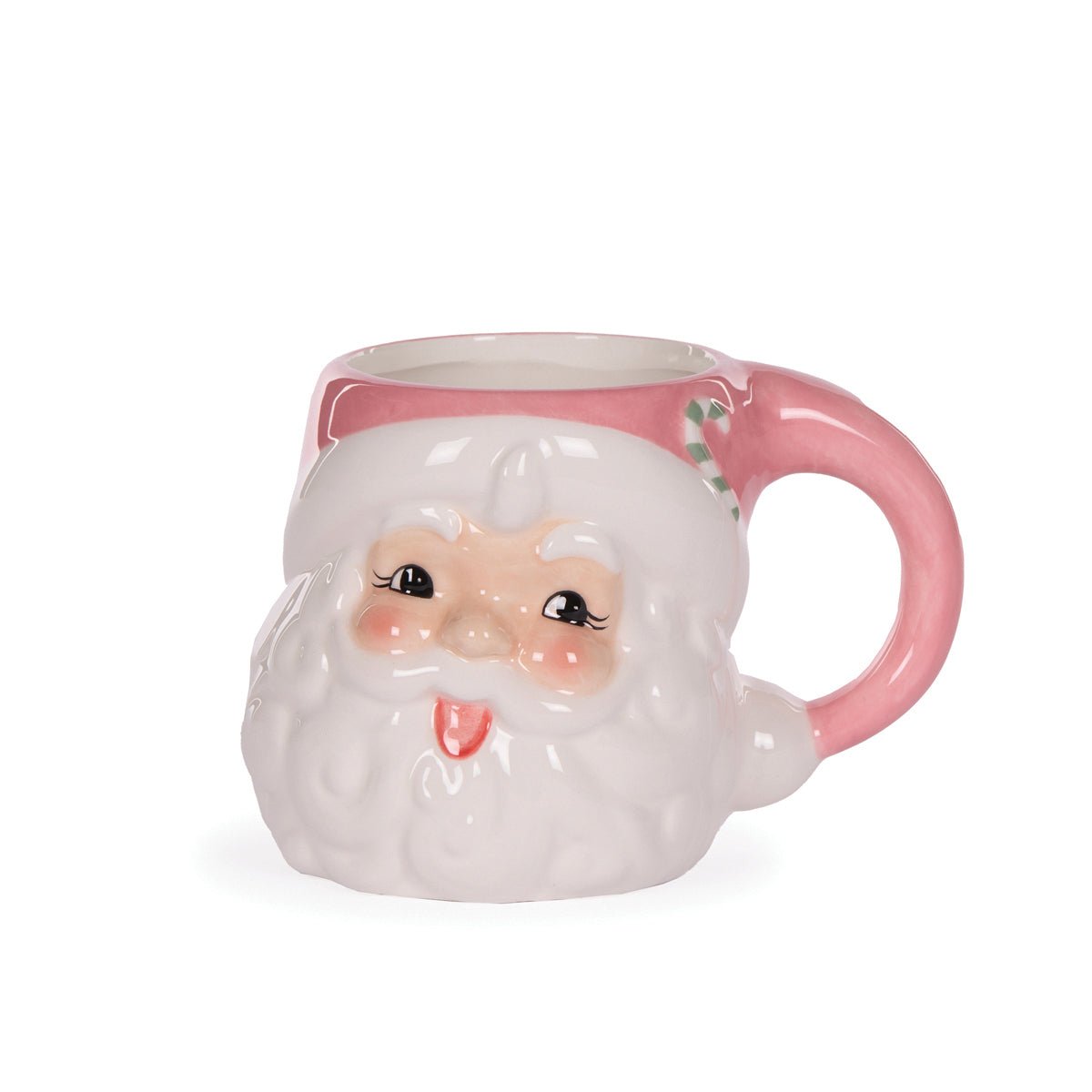 Pink Vintage Santa Mug - My Christmas