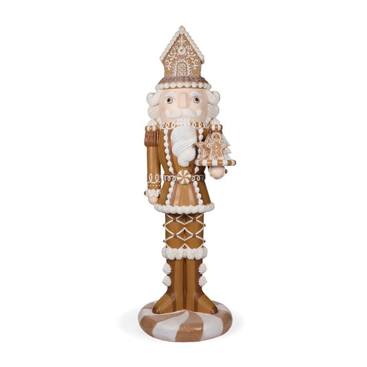 Piped Gingerbread Nutcracker - 186cm - My Christmas