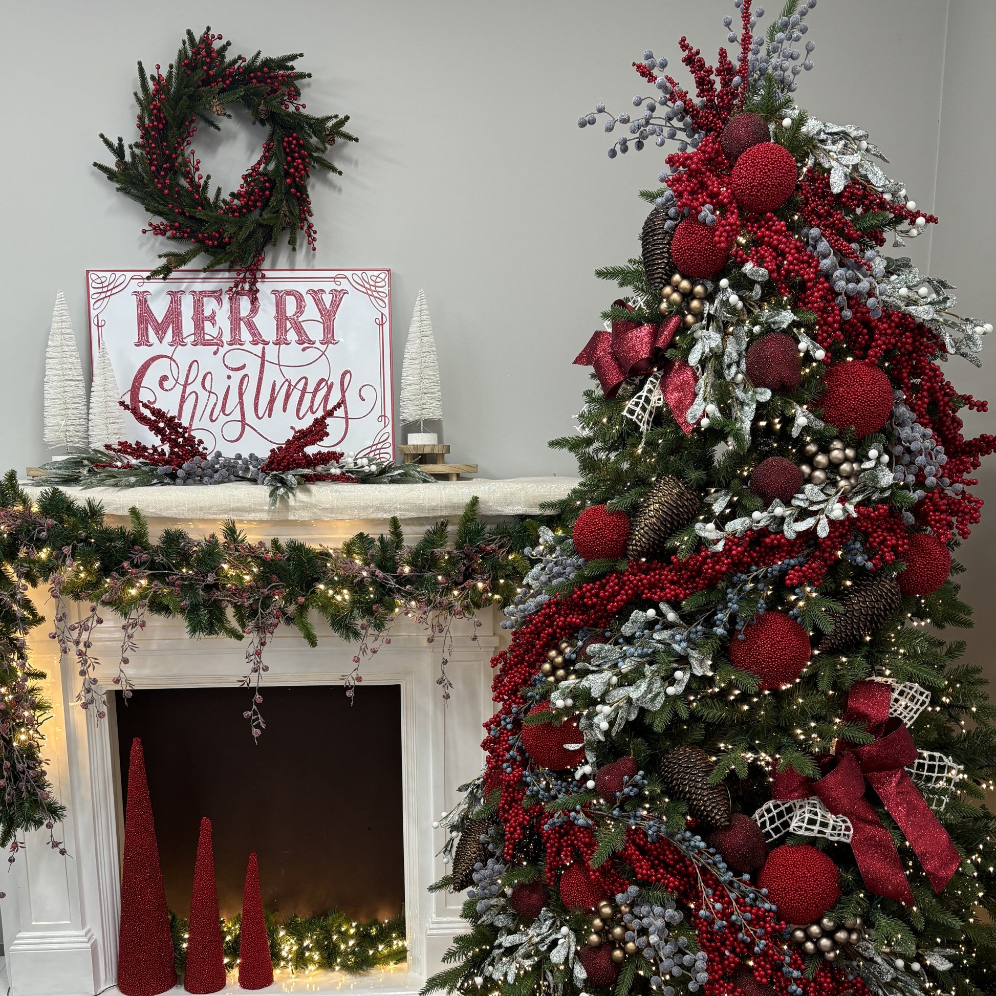 Red Berry Garland - My Christmas