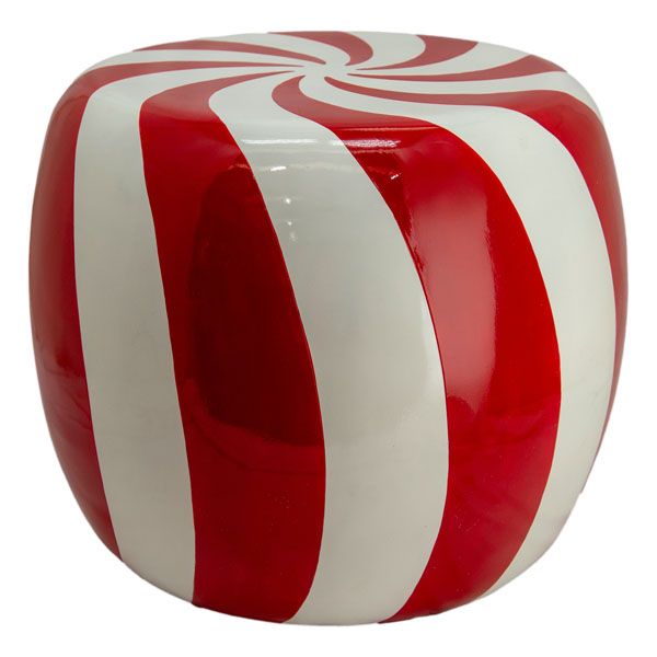 Red Candy Stool - My Christmas