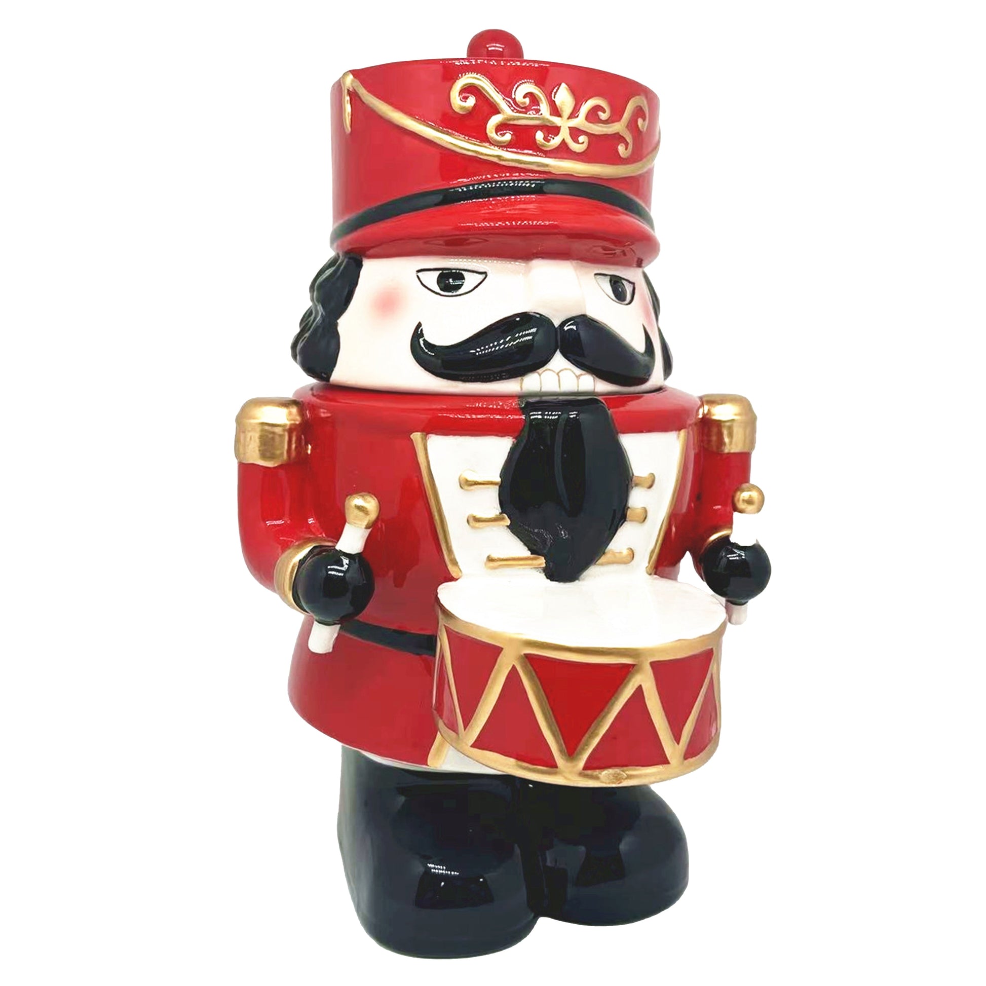 Red Nutcracker Jar - Large - My Christmas