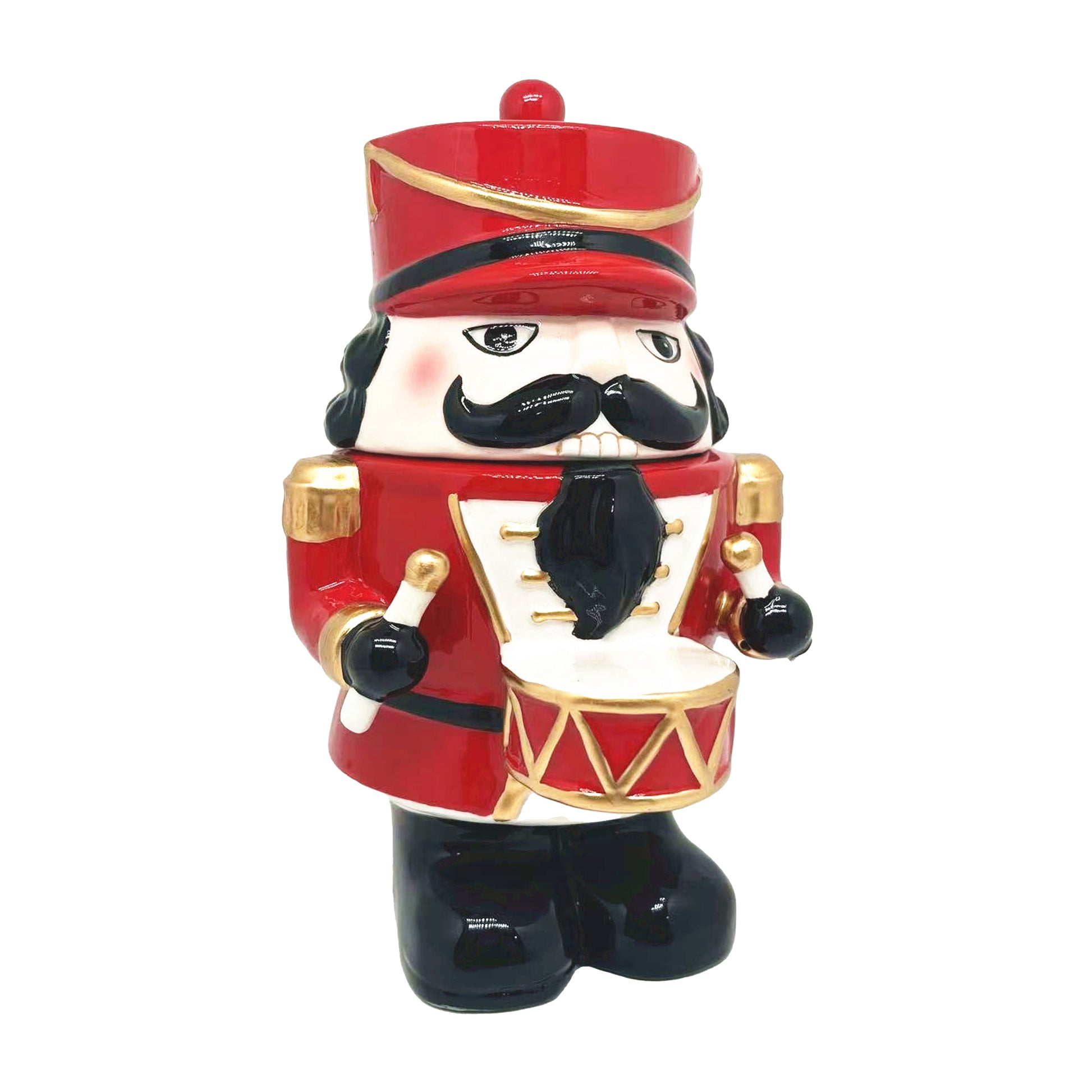 Red Nutcracker Jar - Small - My Christmas