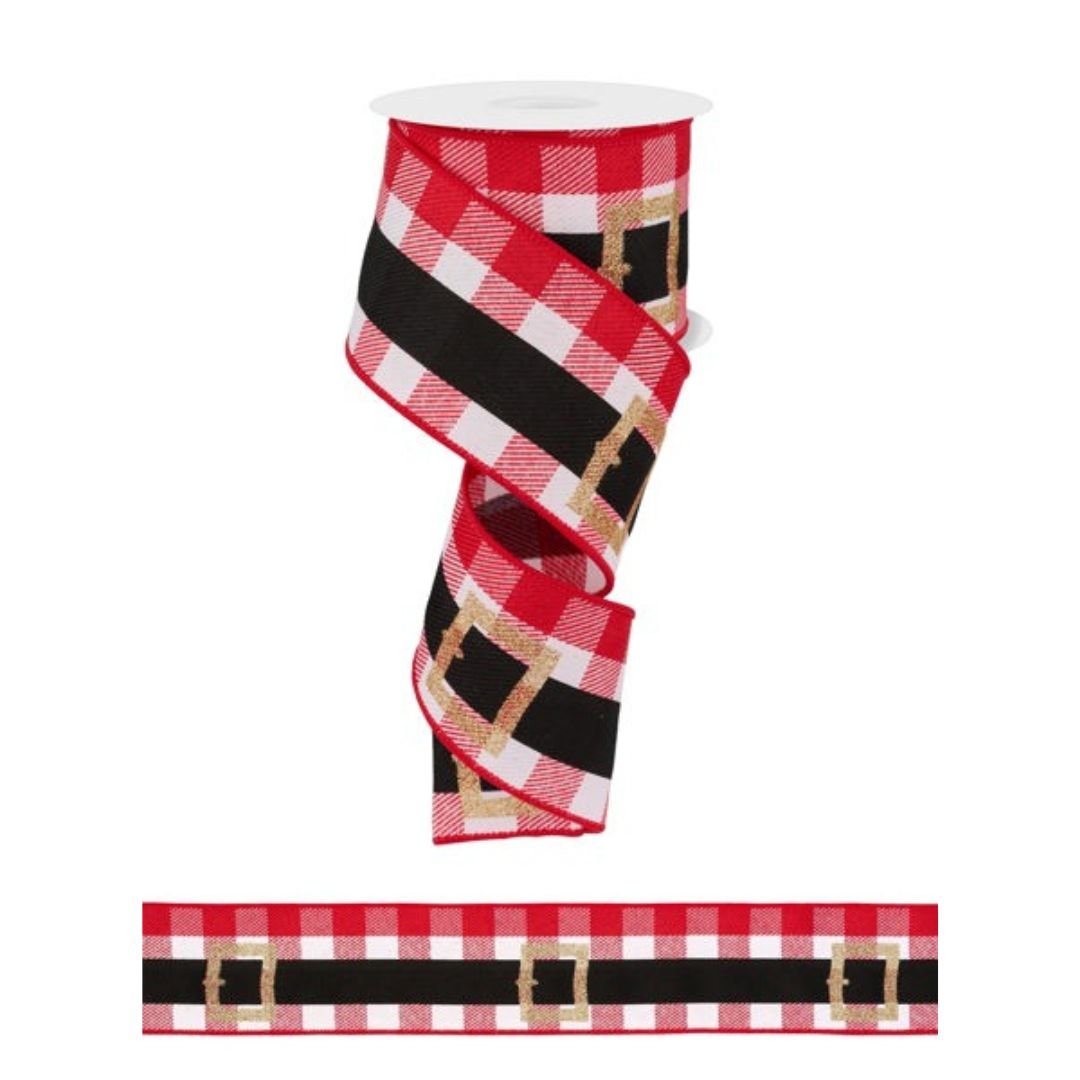 Santa Belt Ribbon - My Christmas