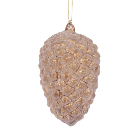 Snowy Pinecone Ornament - My Christmas