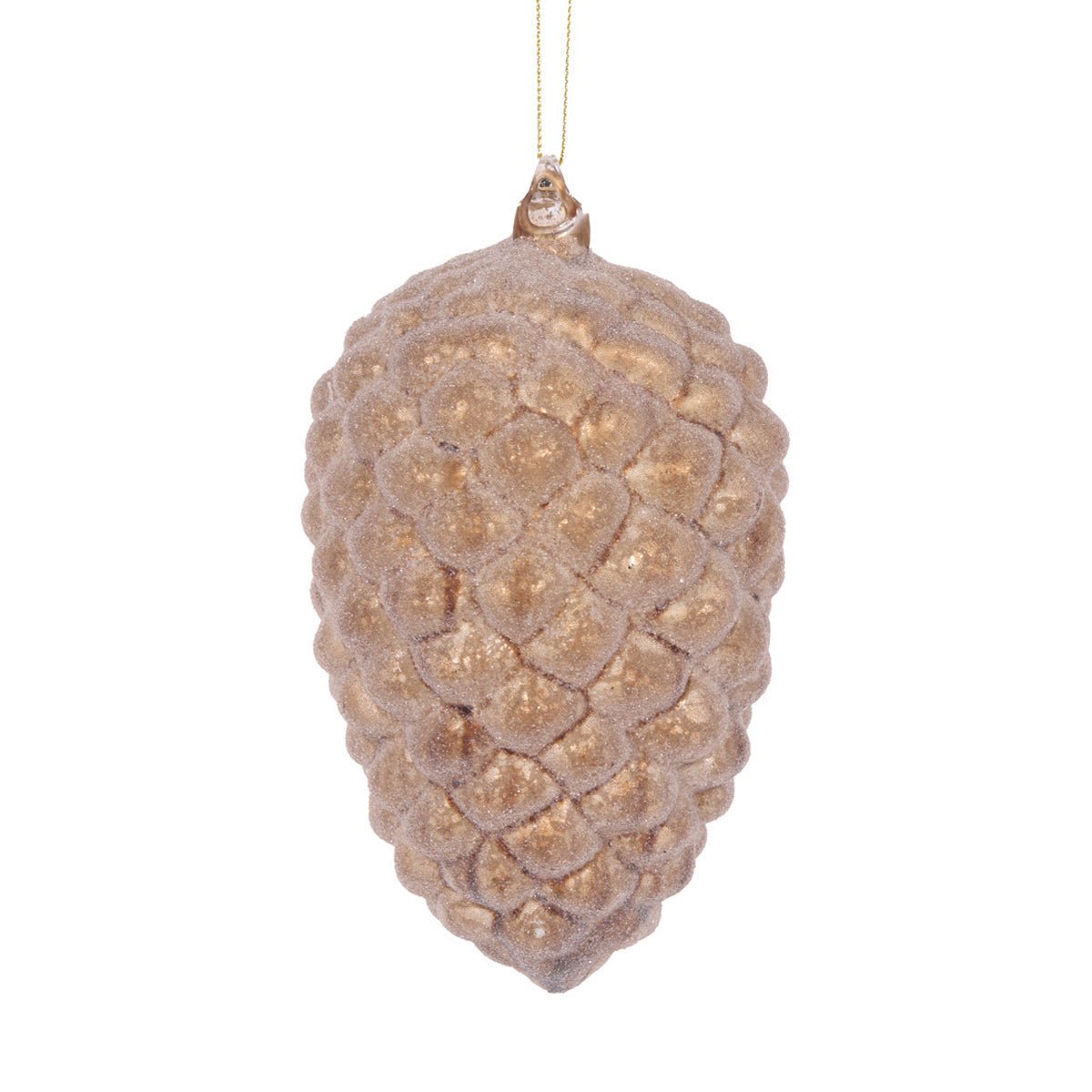 Snowy Pinecone Ornament - My Christmas