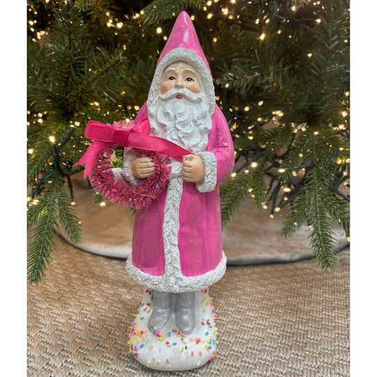 Sprinkle Pink Santa - My Christmas