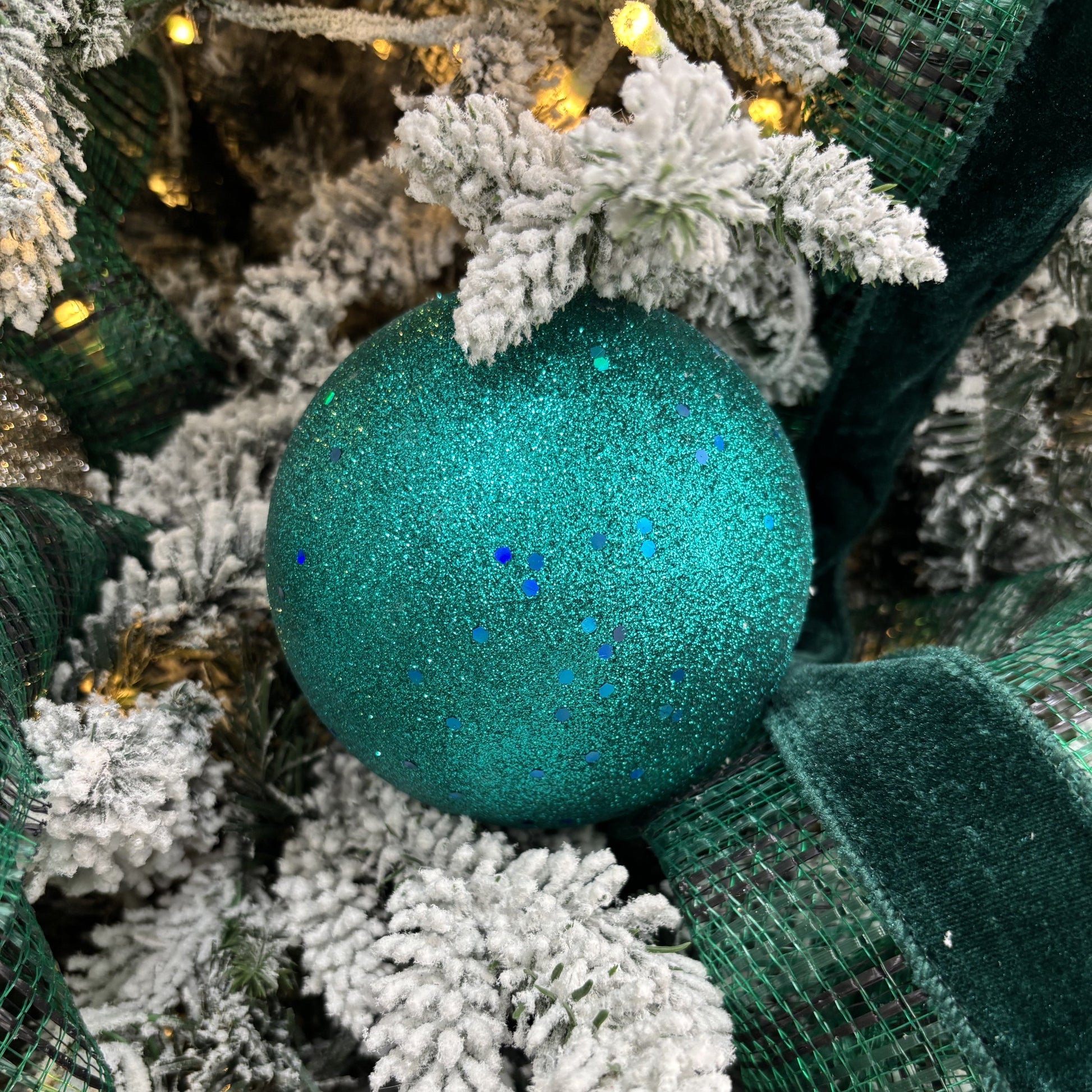 Teal Baubles - Various Sizes - My Christmas
