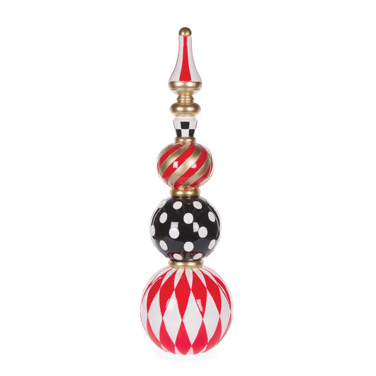 Tiered Geometric Finial - My Christmas