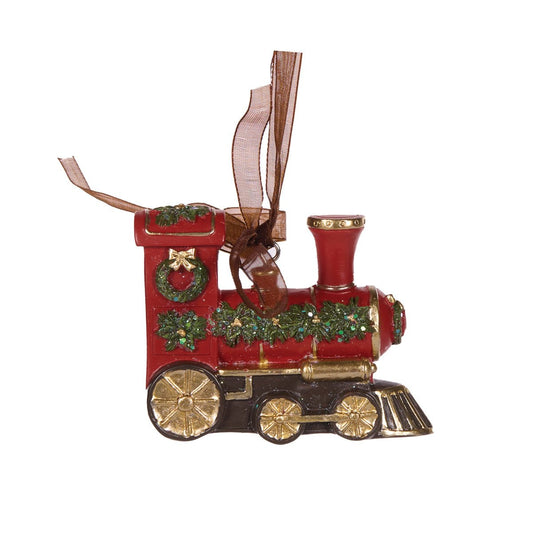 Traditional Train Ornament - My Christmas