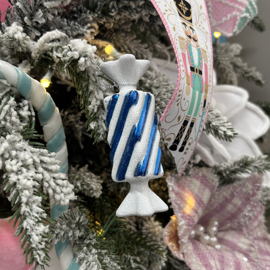 Turquoise Candy Ornament - Box of 6 - My Christmas