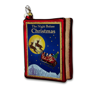 Twas The Night Before Christmas Book Ornament - My Christmas