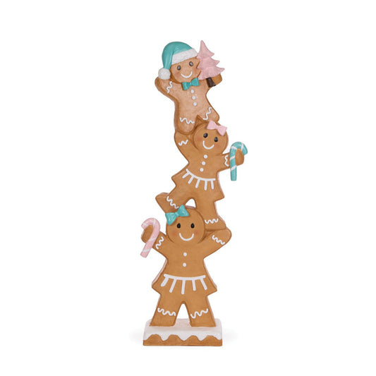 Whimsical Pastel Gingerbread Stack - My Christmas